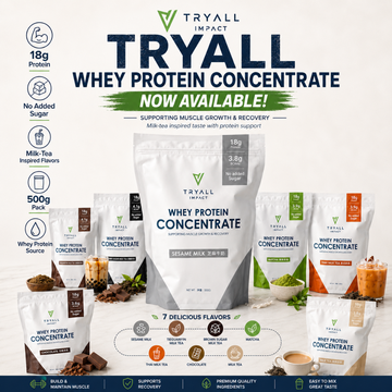 Tryall Whey Protein Concentrate 500g ( 20 Servings )