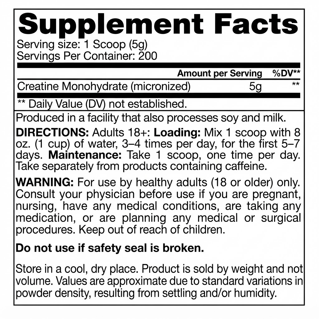 PERFECT Sports Creatine Unflavored