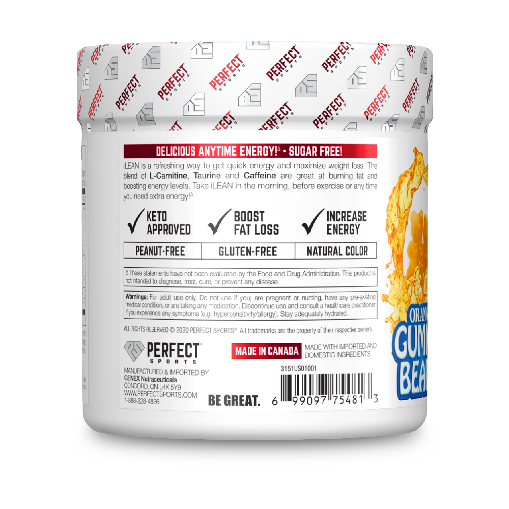 PERFECT Sports iLEAN Weight Loss Formula with Aminos