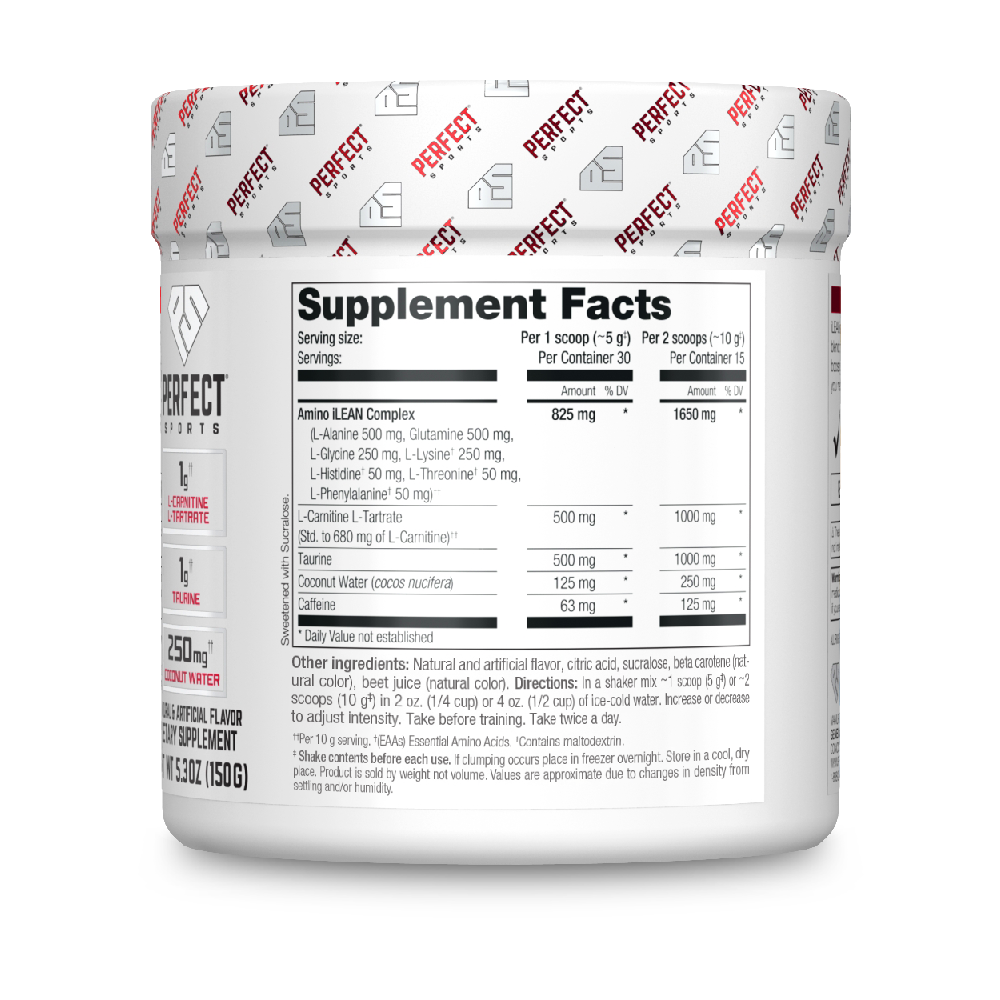 PERFECT Sports iLEAN Weight Loss Formula with Aminos