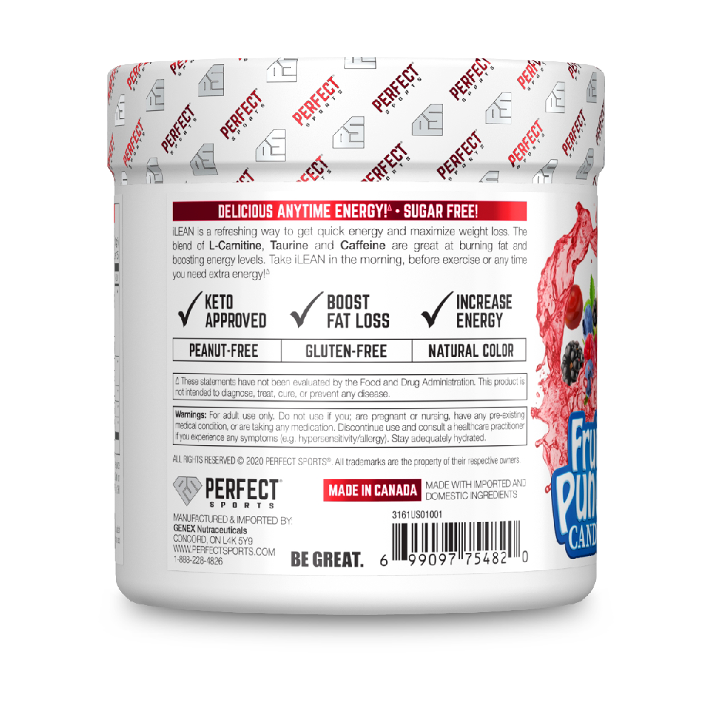 PERFECT Sports iLEAN Weight Loss Formula with Aminos