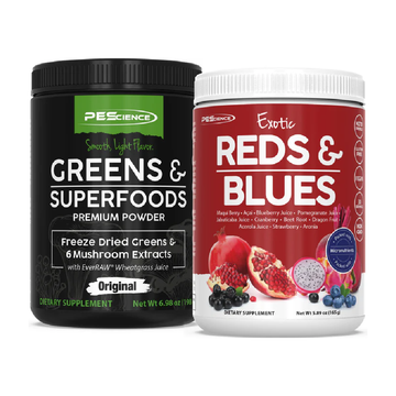 PEScience Greens + Reds & Blues Stack