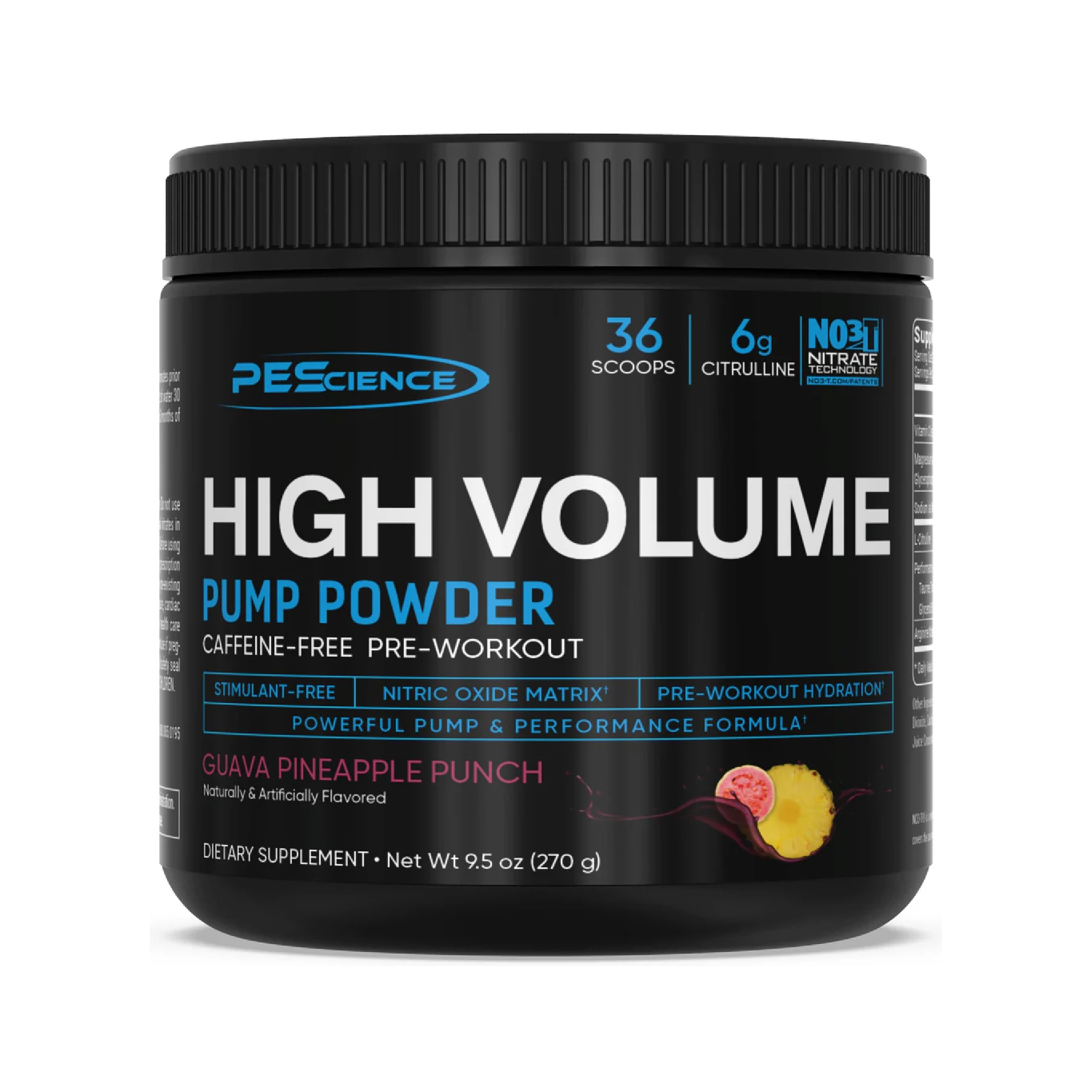 PEScience High Volume - Caffeine Free Pre-Workout