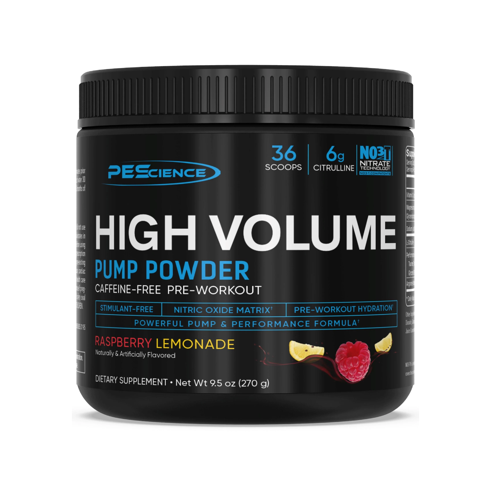 PEScience High Volume - Caffeine Free Pre-Workout