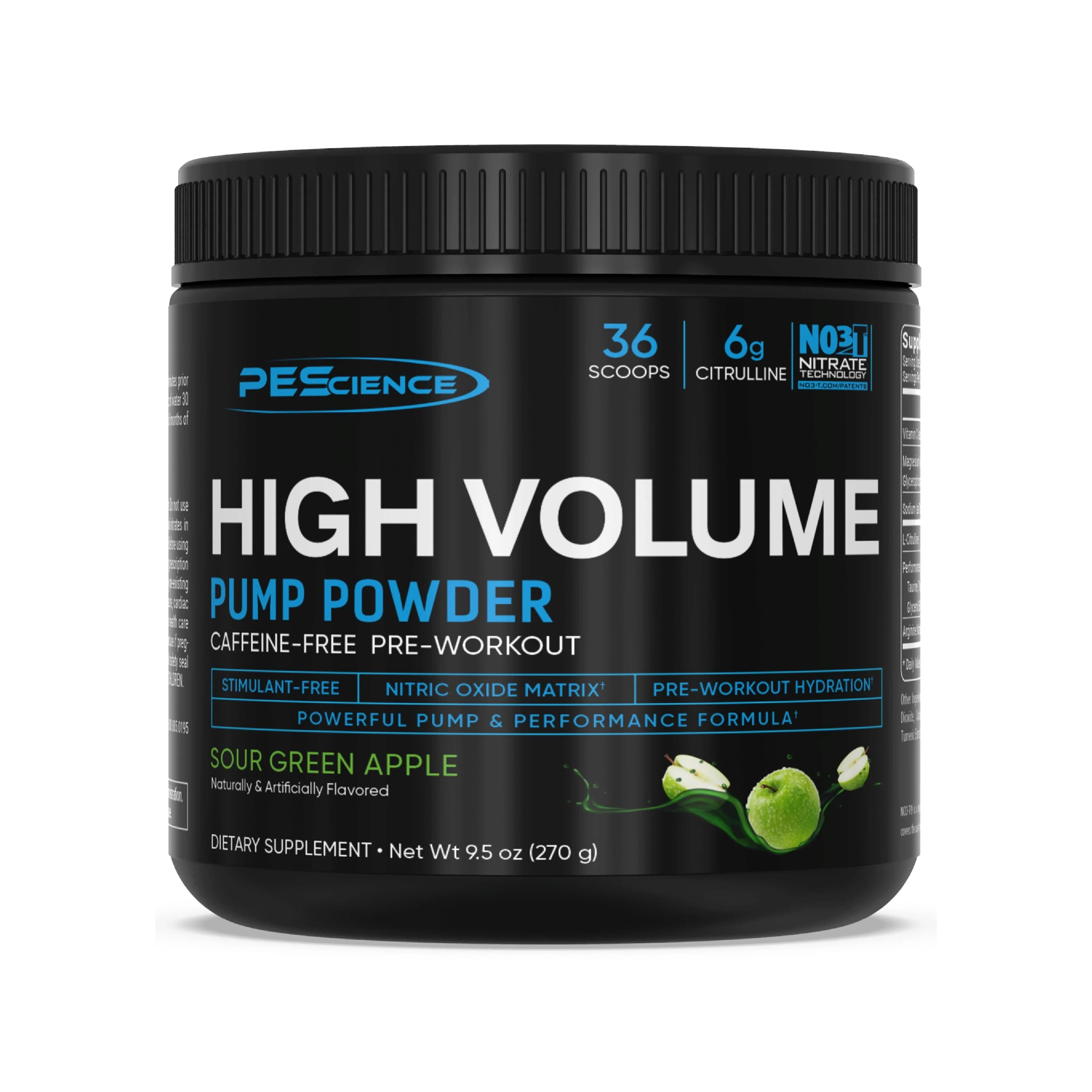 PEScience High Volume - Caffeine Free Pre-Workout