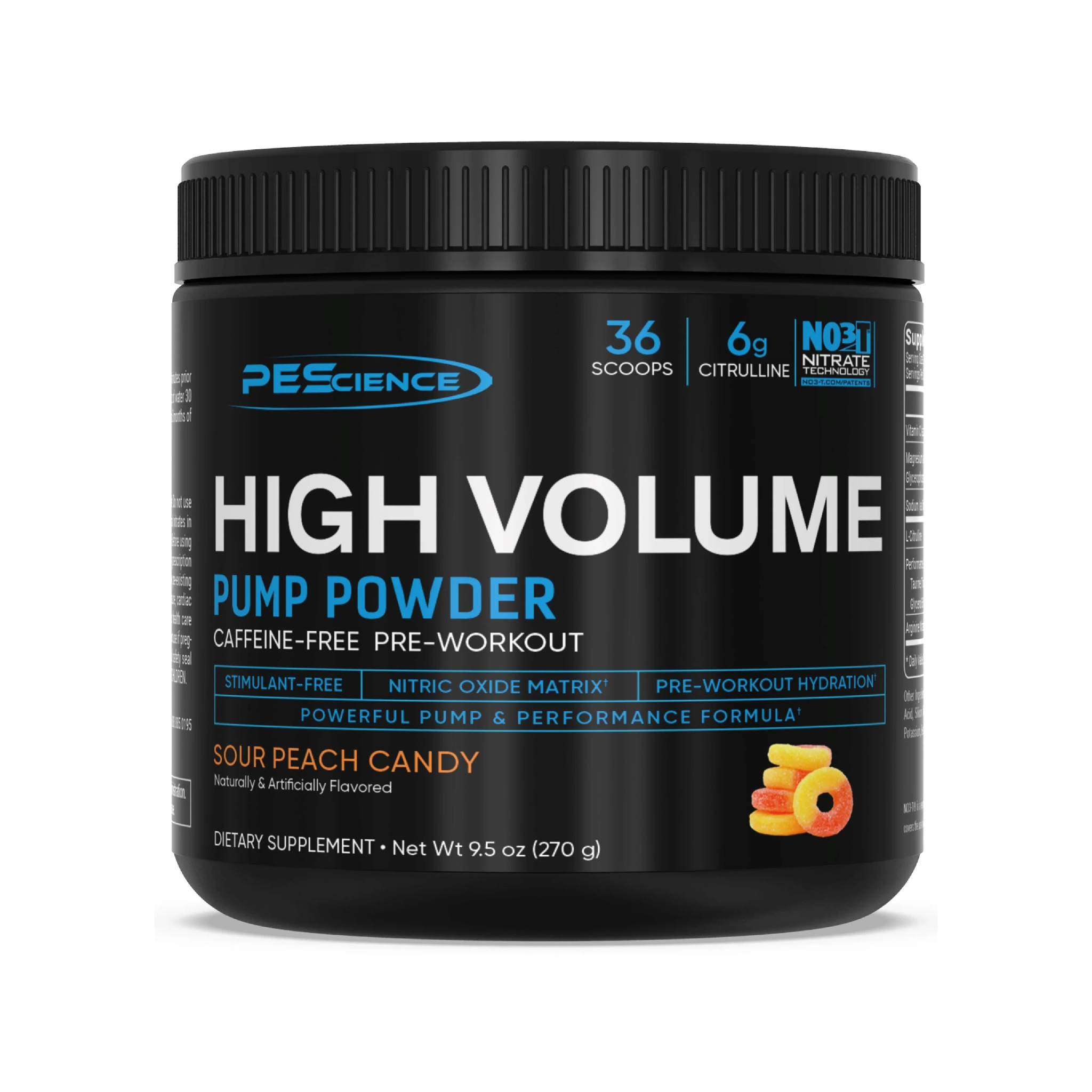 PEScience High Volume - Caffeine Free Pre-Workout