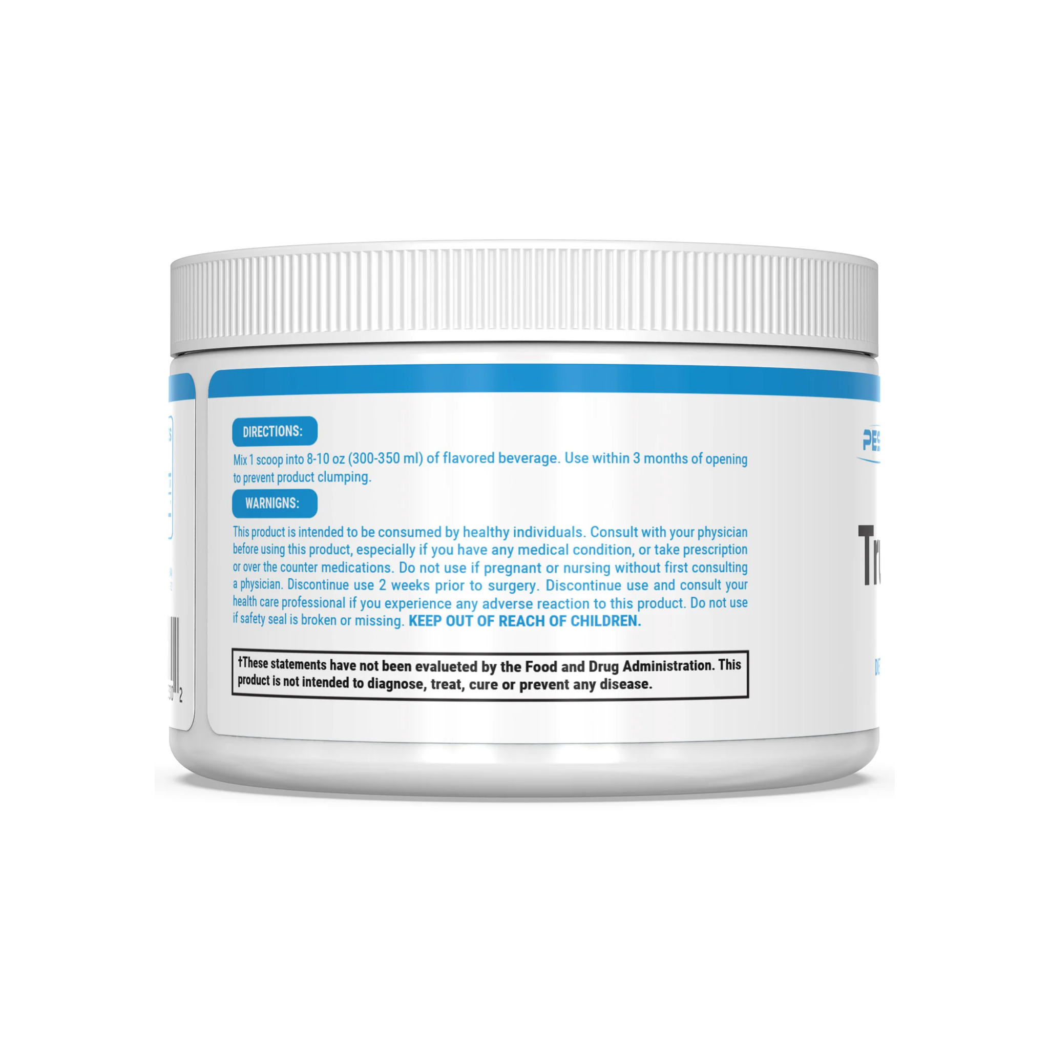 PEScience TruGlutamine Powder (Fermented Vegan L-Glutamine)