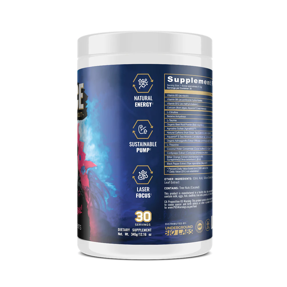 Panda All New Fierce Pre-Workout 30 Servings