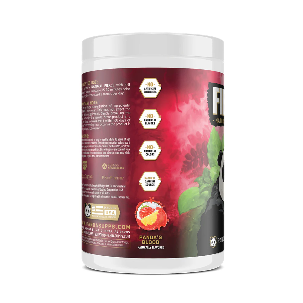 Panda All New Fierce Pre-Workout 30 Servings