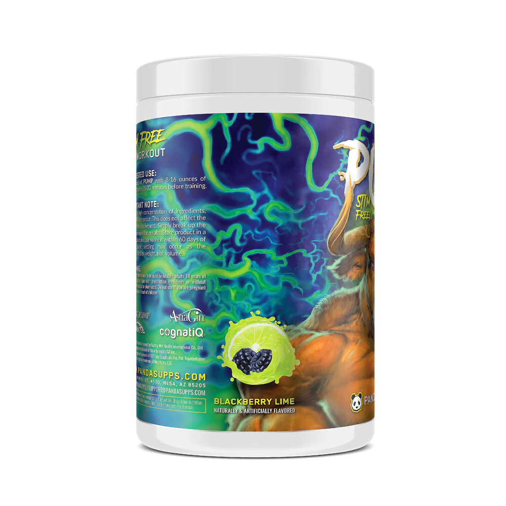 Panda Pump Stim Free Preworkout