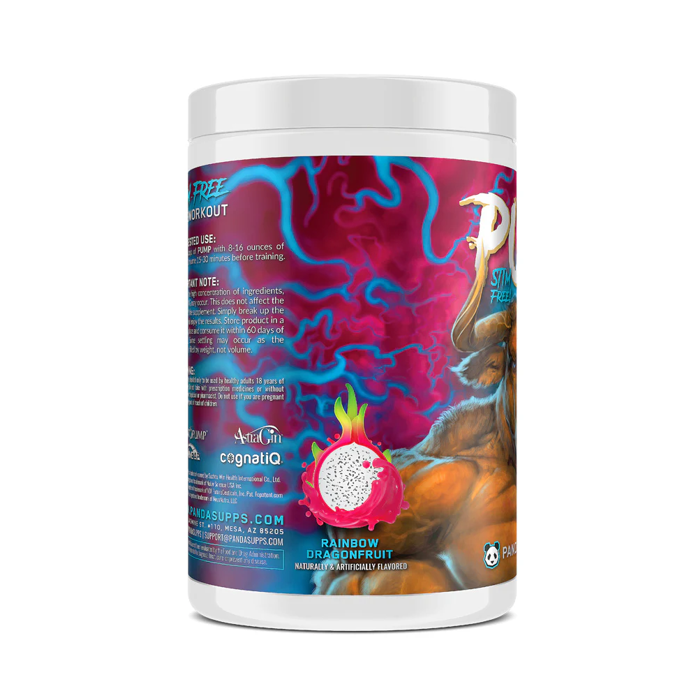 Panda Pump Stim Free Preworkout