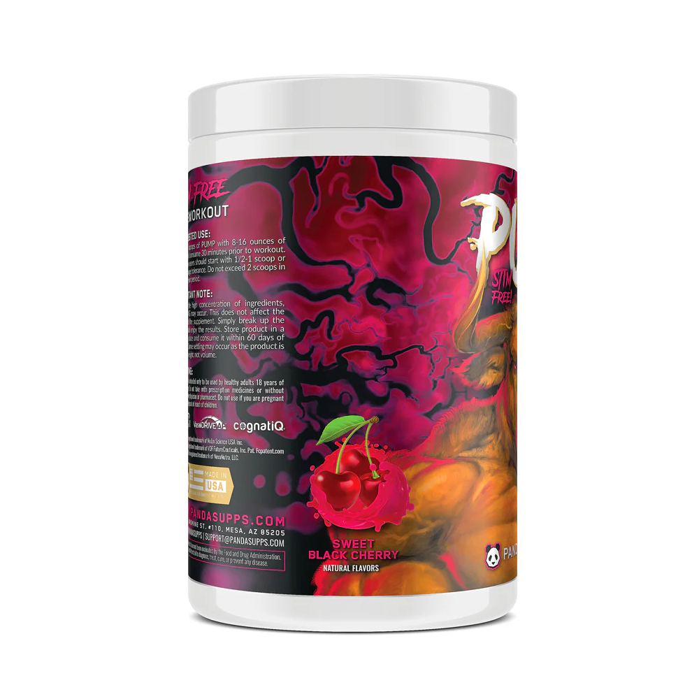 Panda Pump Stim Free Preworkout