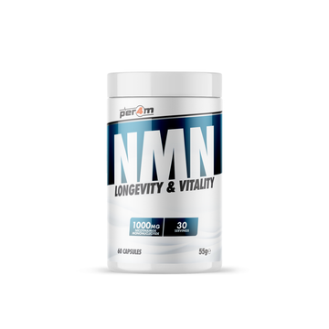Per4m NMN Capsules - 1000mg High-Strength NAD+ Support | Longevity & Vitality | 60 Capsules
