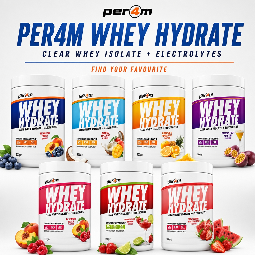 Per4M Whey Hydrate Clear Whey Isolate 30 Servings