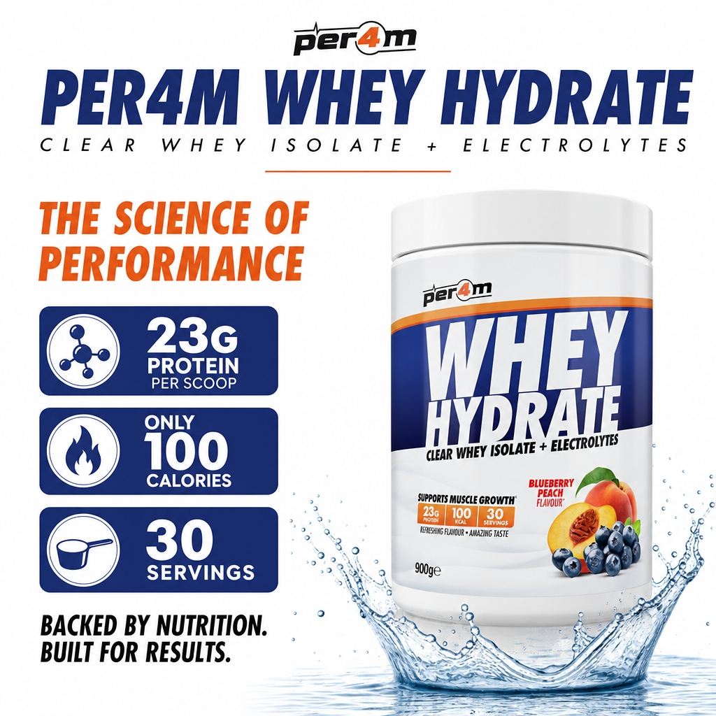 Per4M Whey Hydrate Clear Whey Isolate 30 Servings