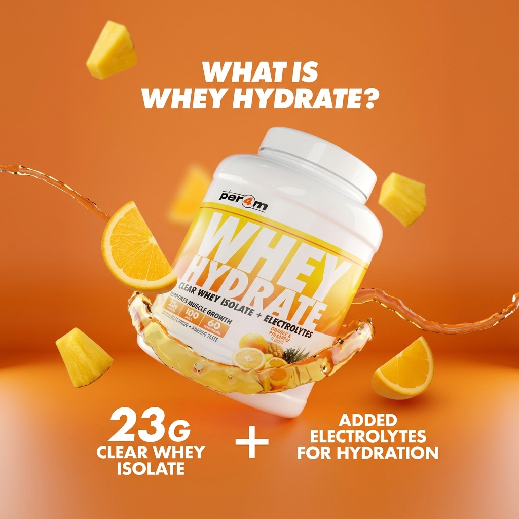 Per4M Whey Hydrate Clear Whey Isolate 30 Servings