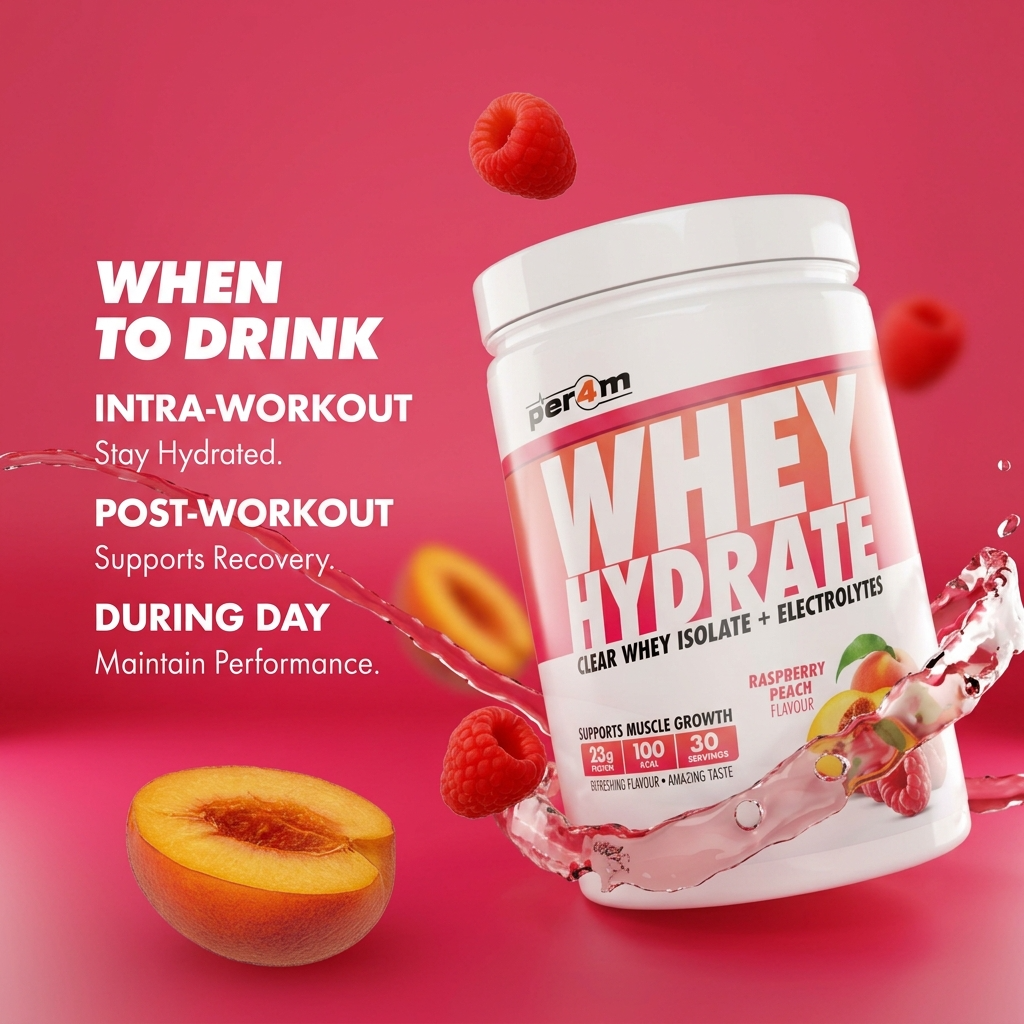 Per4M Whey Hydrate Clear Whey Isolate 30 Servings