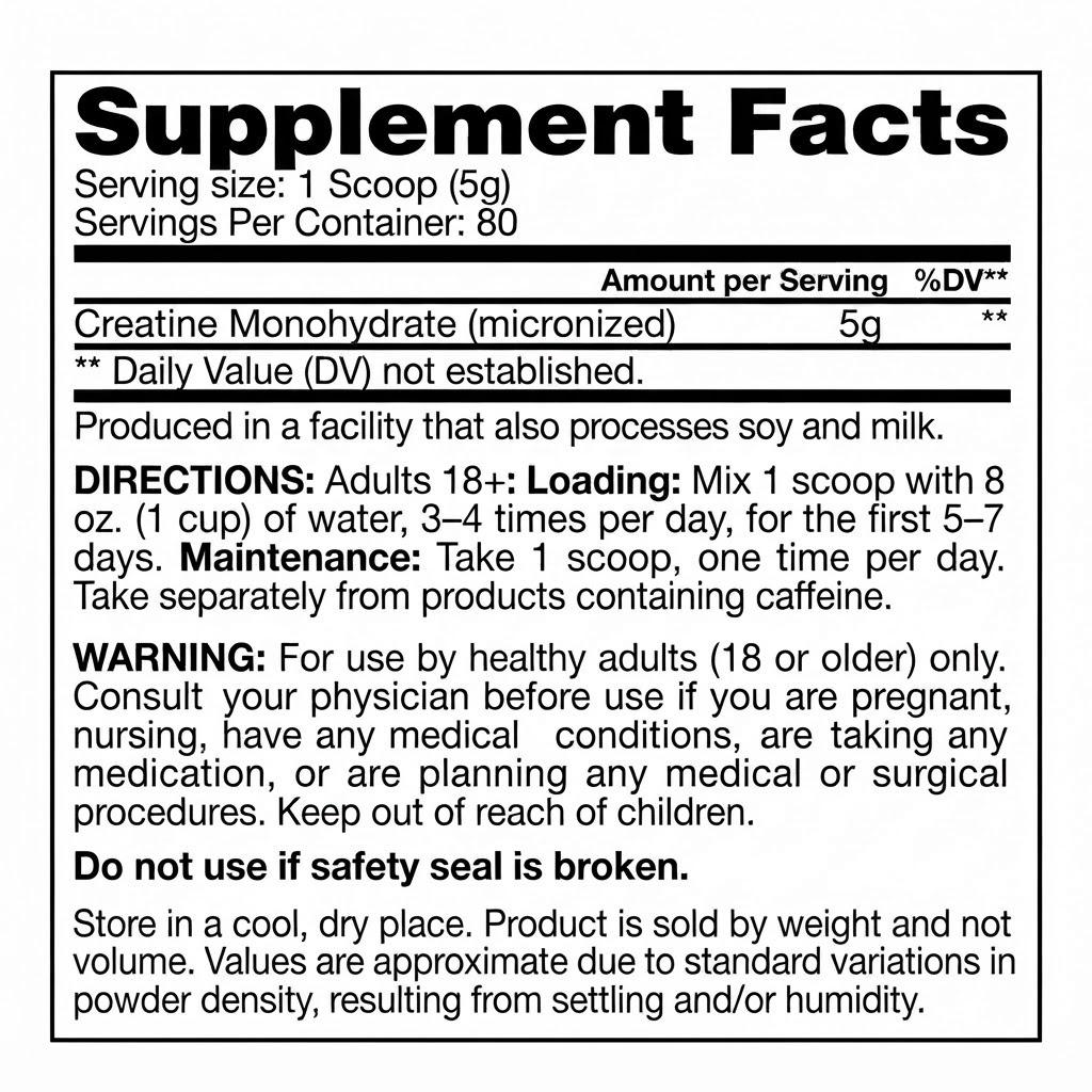 PERFECT Sports Creatine Unflavored