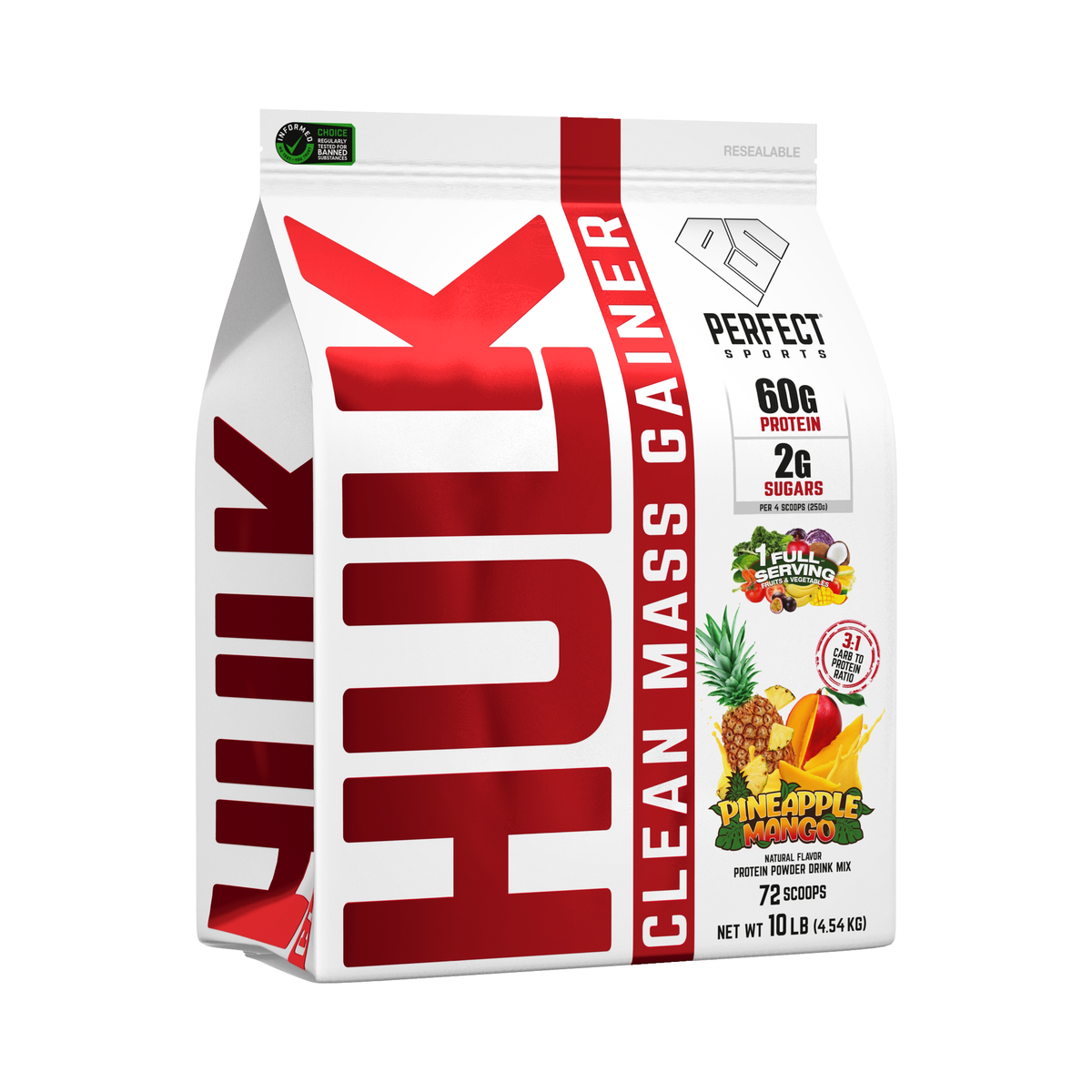PERFECT Sports Hulk 10lb Mass Gainer