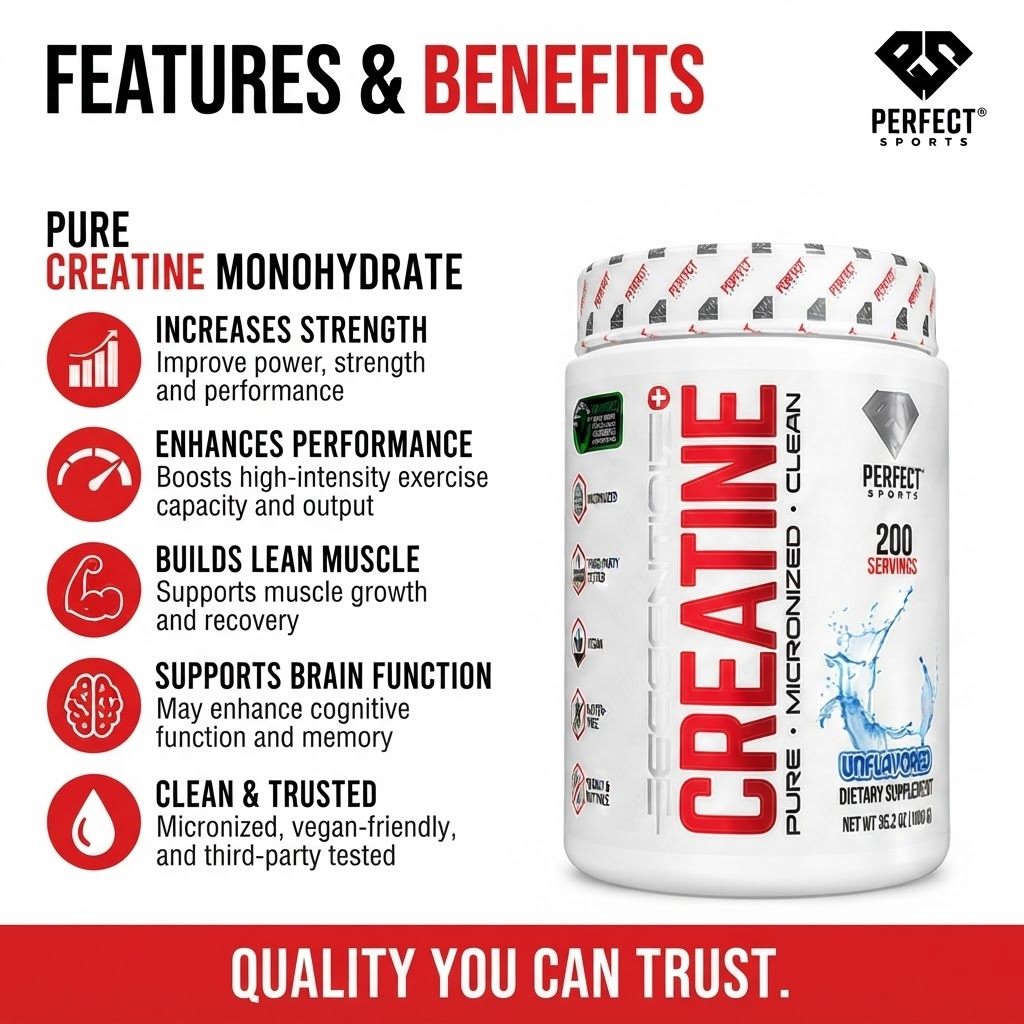 PERFECT Sports Creatine Unflavored