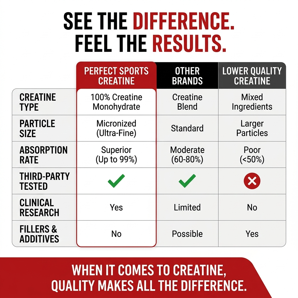 PERFECT Sports Creatine Unflavored