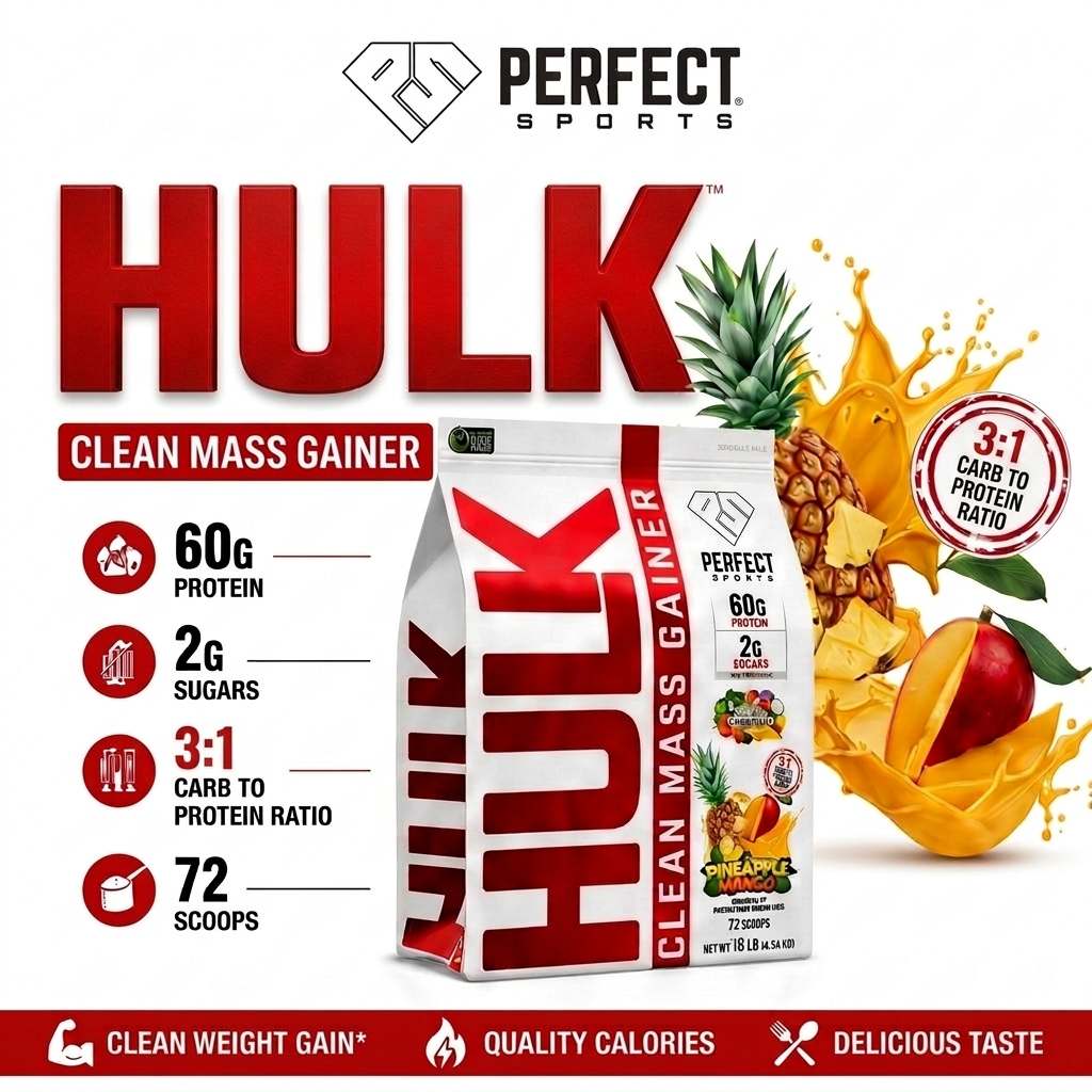 PERFECT Sports Hulk 10lb Mass Gainer