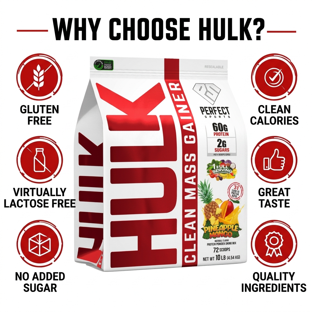 PERFECT Sports Hulk 10lb Mass Gainer