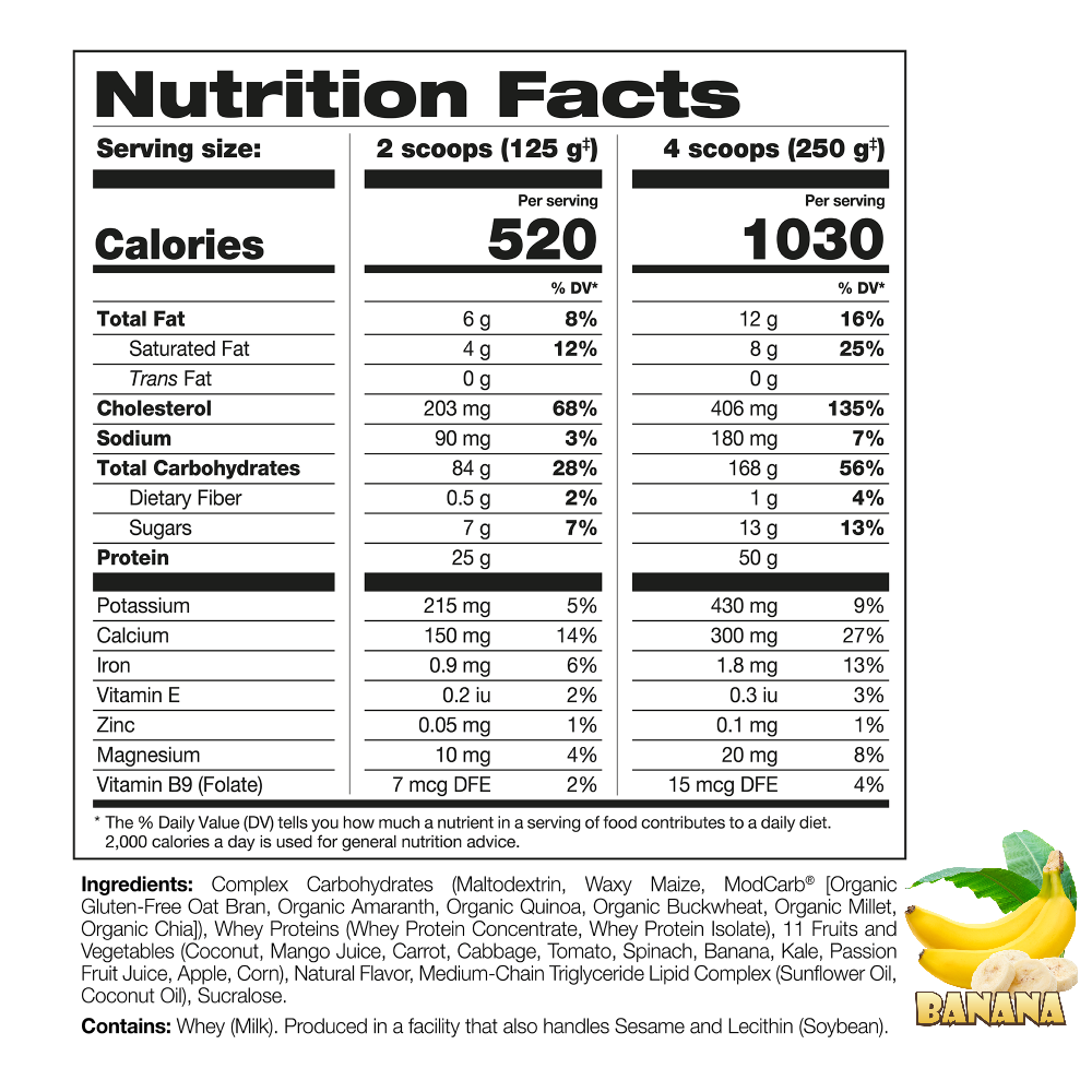 PERFECT Sports Hulk 10lbs Mass Gainer