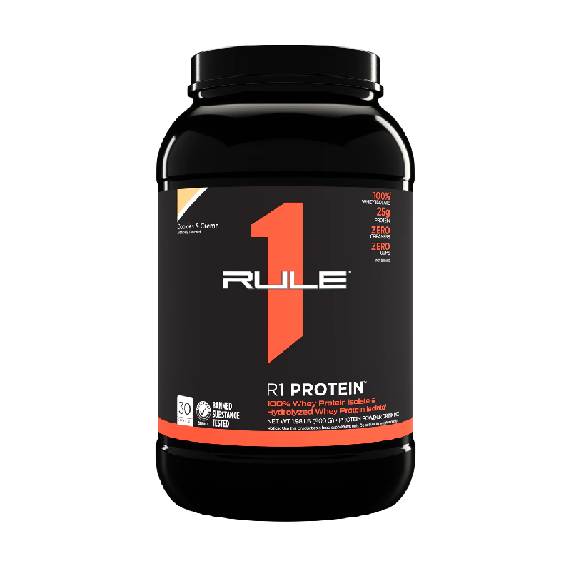 Rule One Protein Whey Isolate / Hydrolysate 2lbs (28 - 30 Servings) - 5lbs (60 - 76 Servings)