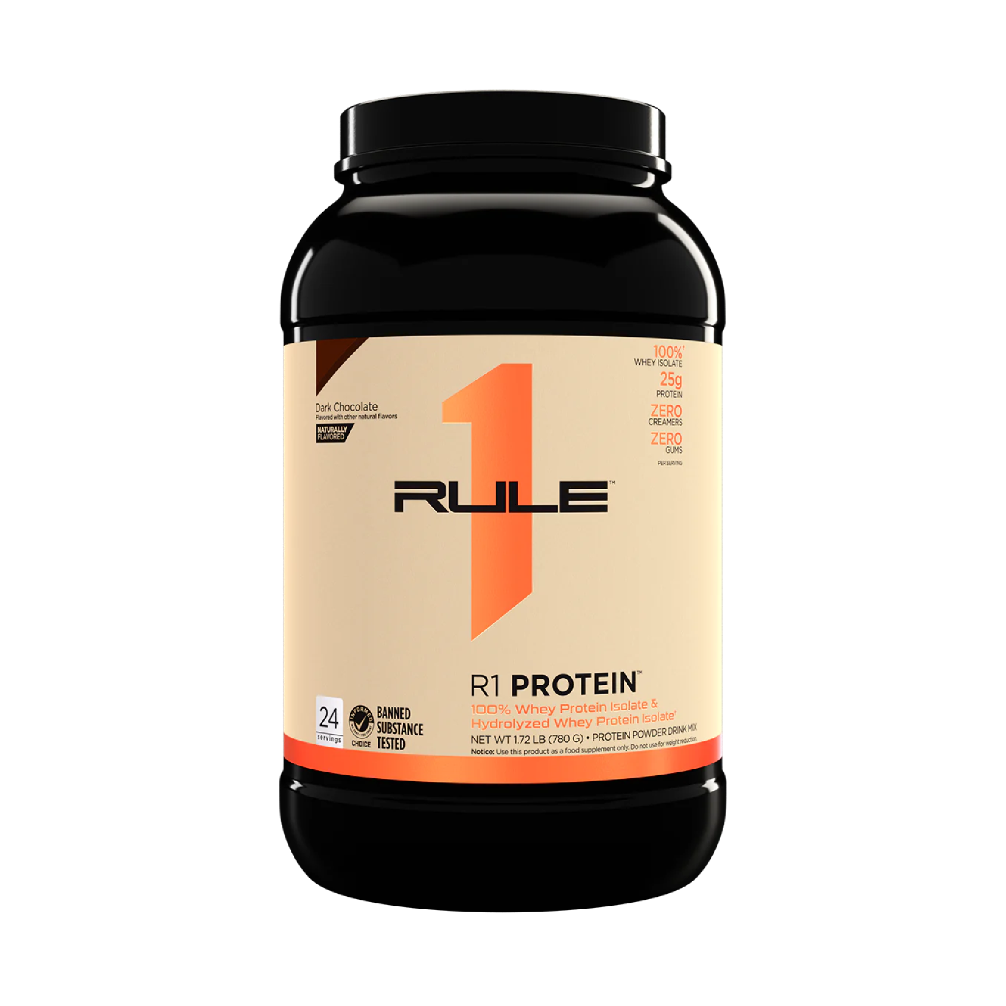Rule One Protein Whey Isolate / Hydrolysate 2lbs (28 - 30 Servings) - 5lbs (60 - 76 Servings)