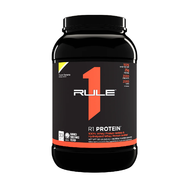 Rule One Protein Whey Isolate / Hydrolysate 2lbs (28 - 30 Servings) - 5lbs (60 - 76 Servings)