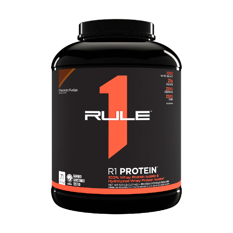 Rule One Protein Whey Isolate / Hydrolysate 2lbs (28 - 30 Servings) - 5lbs (70 - 76 Servings)