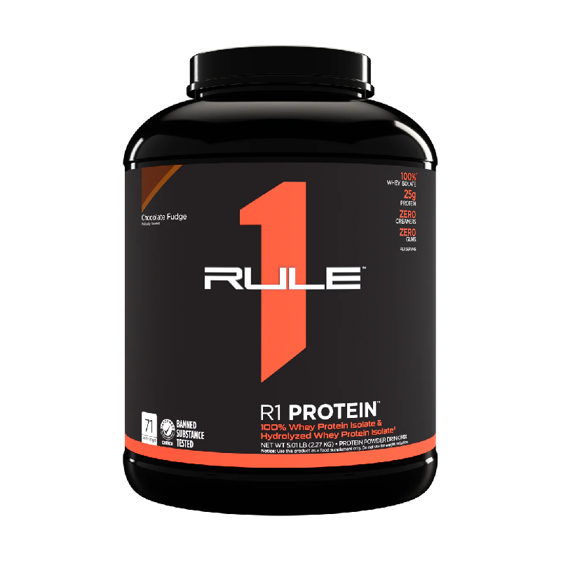 Rule One Protein Whey Isolate / Hydrolysate 2lbs (28 - 30 Servings) - 5lbs (60 - 76 Servings)