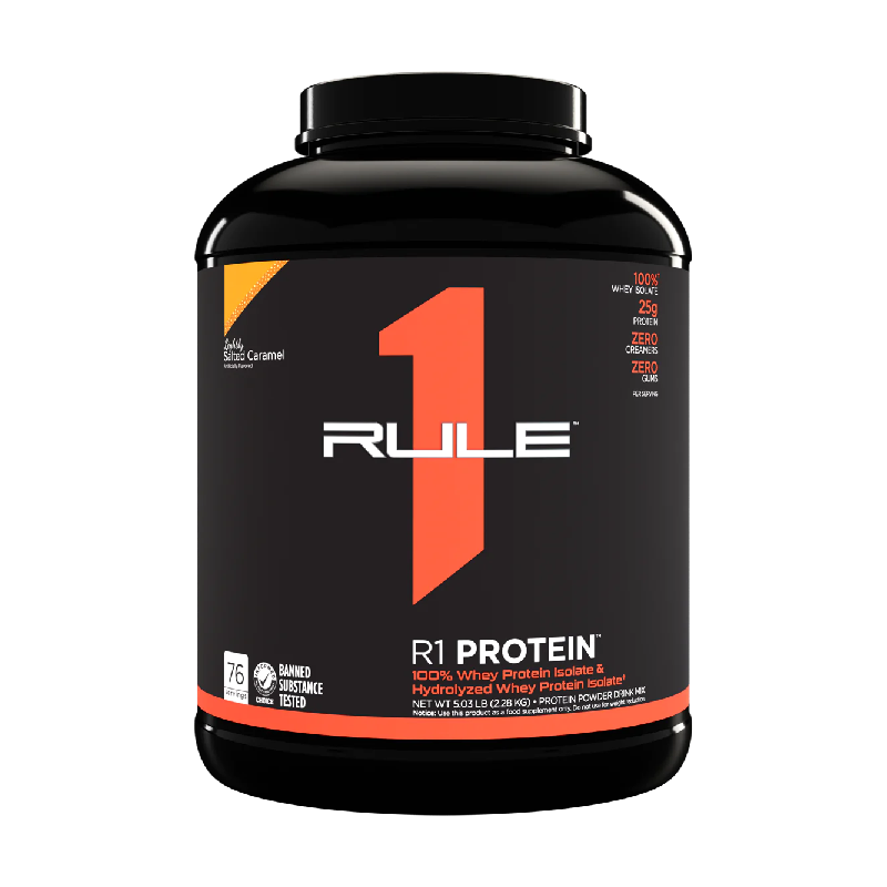 Rule One Protein Whey Isolate / Hydrolysate 2lbs (28 - 30 Servings) - 5lbs (60 - 76 Servings)