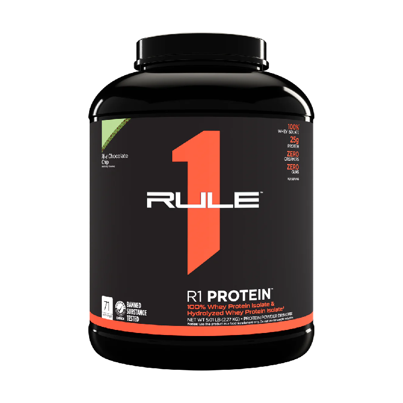 Rule One Protein Whey Isolate / Hydrolysate 2lbs (28 - 30 Servings) - 5lbs (60 - 76 Servings)