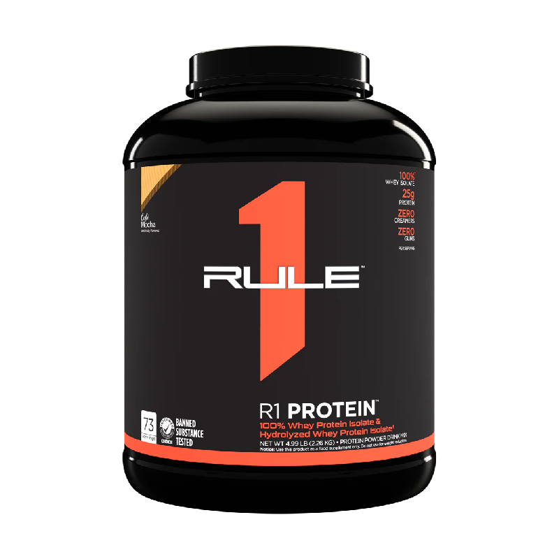 Rule One Protein Whey Isolate / Hydrolysate 2lbs (28 - 30 Servings) - 5lbs (60 - 76 Servings)