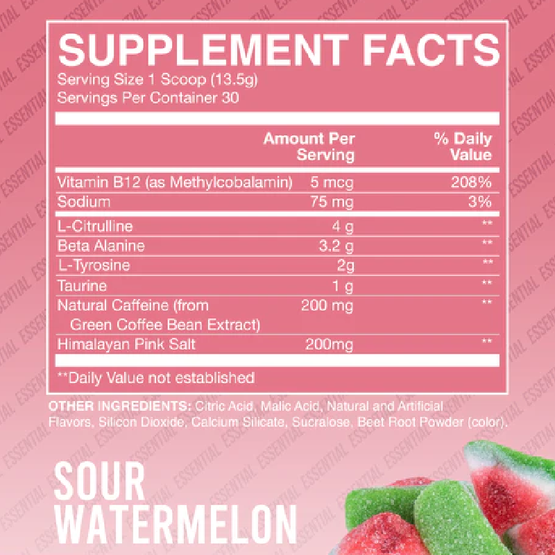 RAW Nutrition X CBUM Essential Preworkout 30 Servings