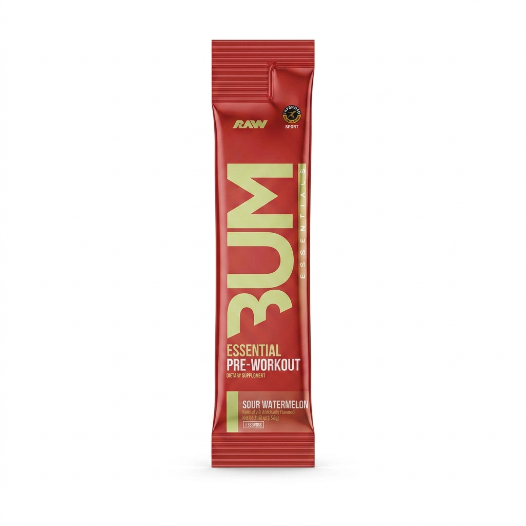 RAW Nutrition CBUM Essential Pre-workout Sample Pack