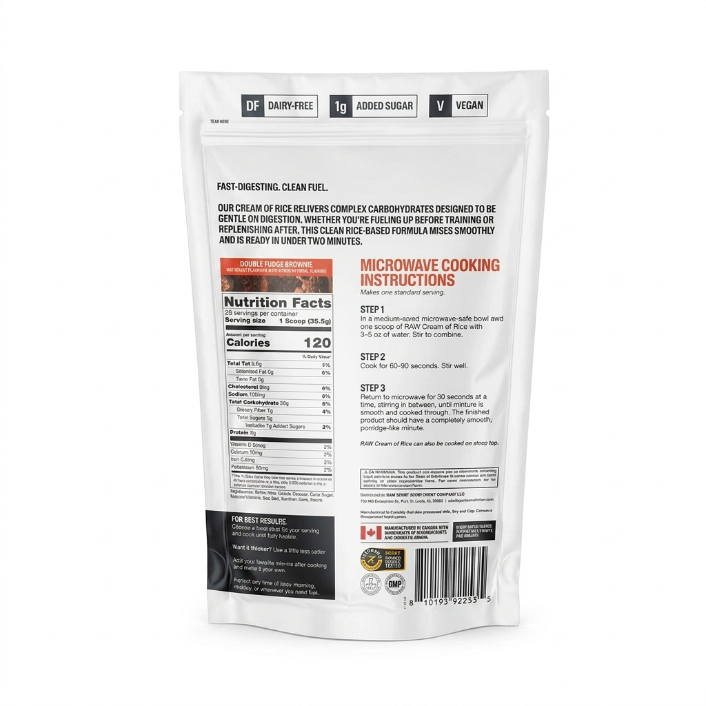 Raw Nutrition Cream of Rice