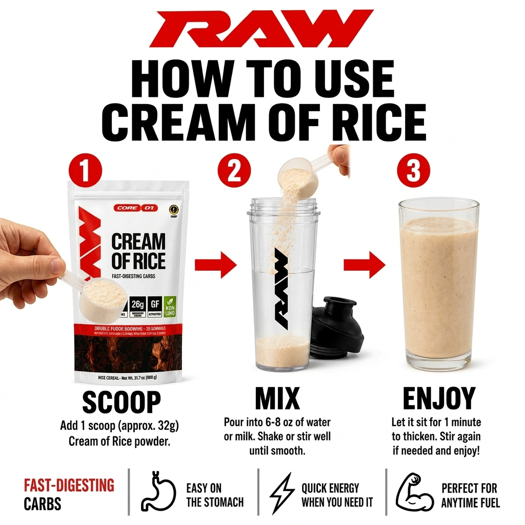 Raw Nutrition Cream of Rice