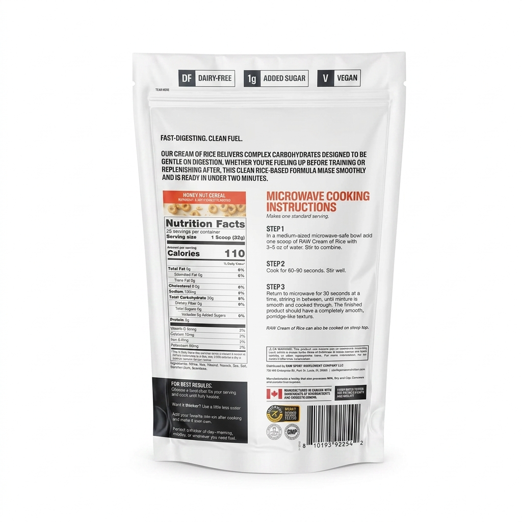 Raw Nutrition Cream of Rice