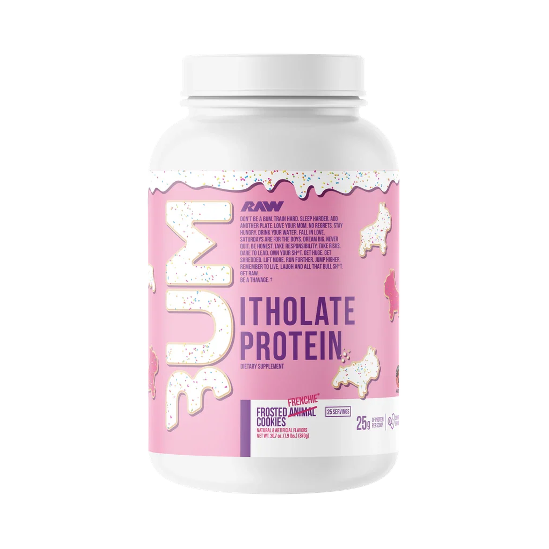 Raw Nutrition x Cbum Itholate 100% Whey Isolate Protein