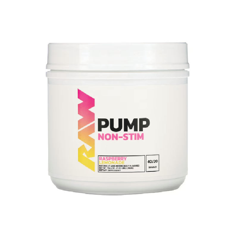 RAW Nutrition Pump Non-Stim Pre-Workout
