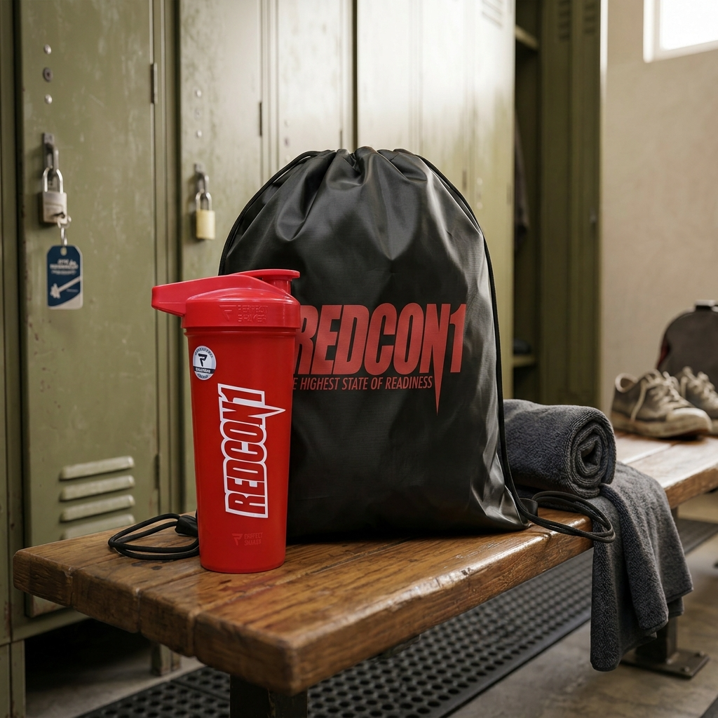 Redcon1 Black THSOR Drawstring Bag