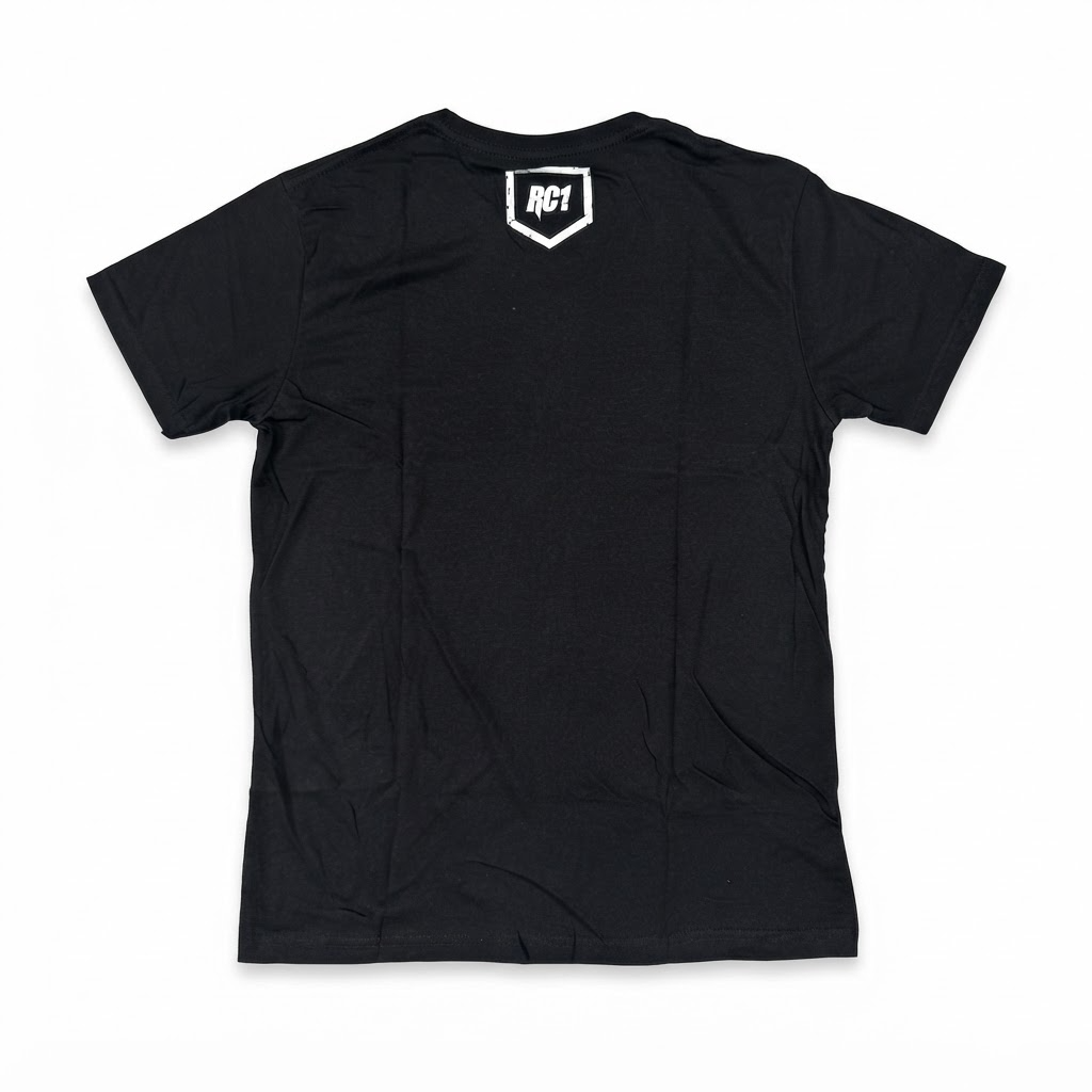 Redcon1 T-Shirt Black with White Logo