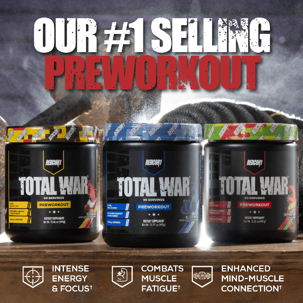 Redcon1 TOTAL WAR® - PRE-WORKOUT ( 30 SERVINGS )