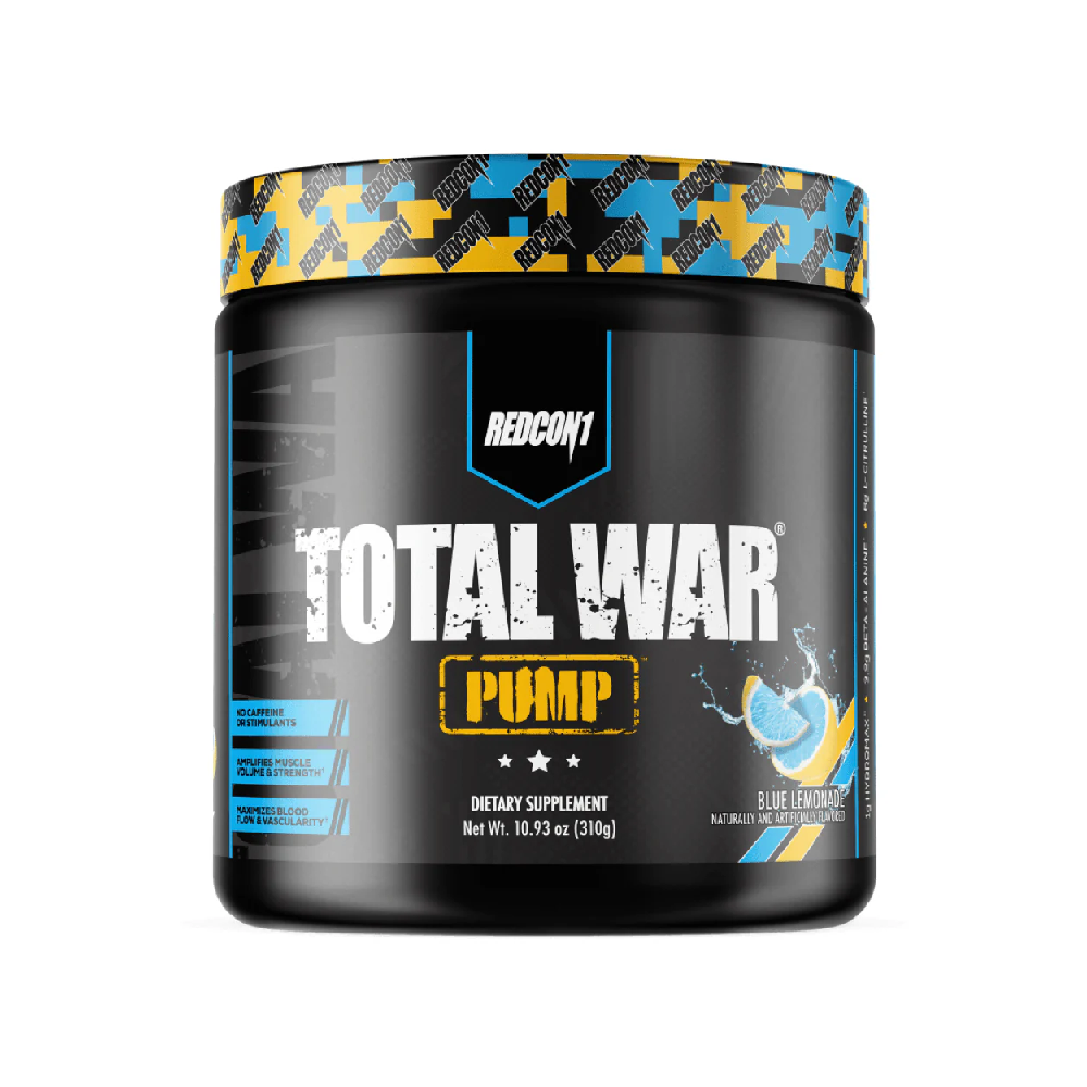 Redcon1 TOTAL WAR PUMP  Non-Stim Pre-Workout (40/20 Servings)