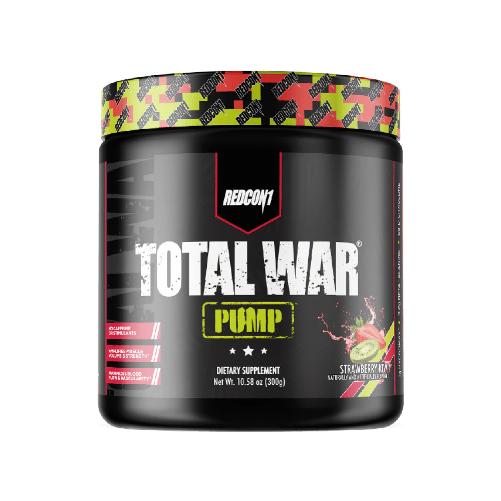 Redcon1 TOTAL WAR PUMP  Non-Stim Pre-Workout (40/20 Servings)