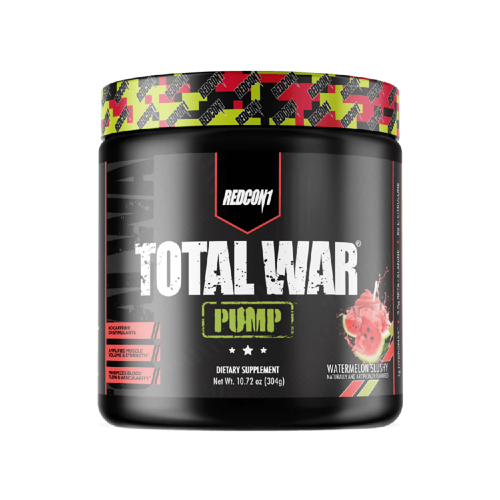 Redcon1 TOTAL WAR PUMP  Non-Stim Pre-Workout (40/20 Servings)