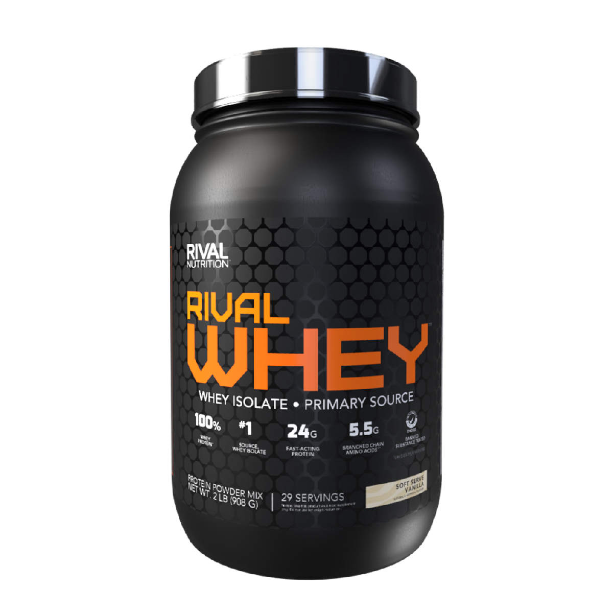Rival Nutrition Rival Whey - 100% Whey Protein 2lb - 5lb